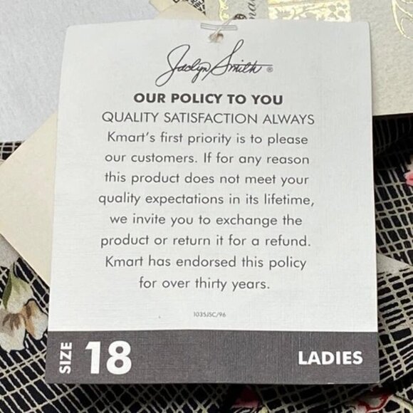 Jaclyn Smith Women's 18W Floral Semi Sheer Blouse Tunic Button Up Elegant NWT - Picture 9 of 13